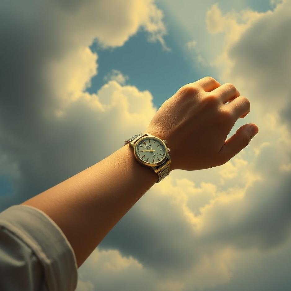 Dream : A watch on both arms in a dream