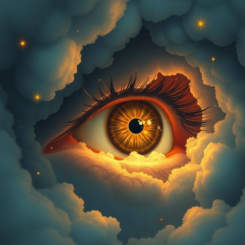 Dream : A watching eye in a dream
