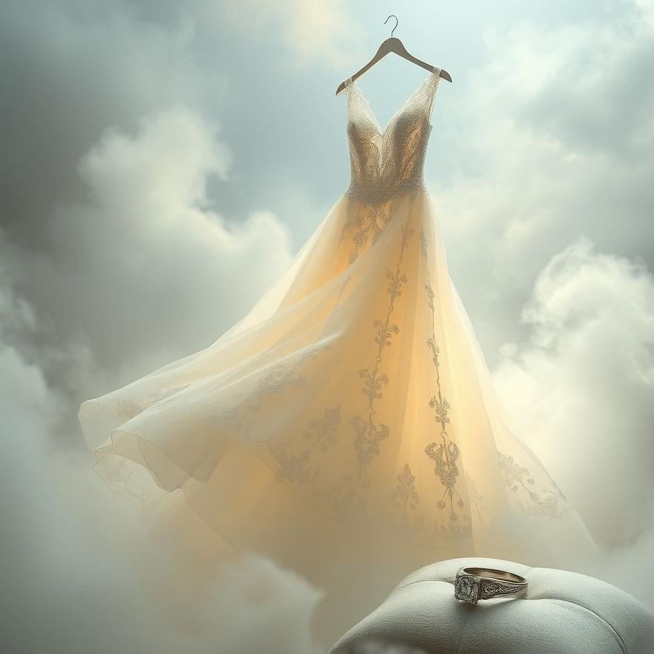 Dream : A wedding dress and a ring in a dream
