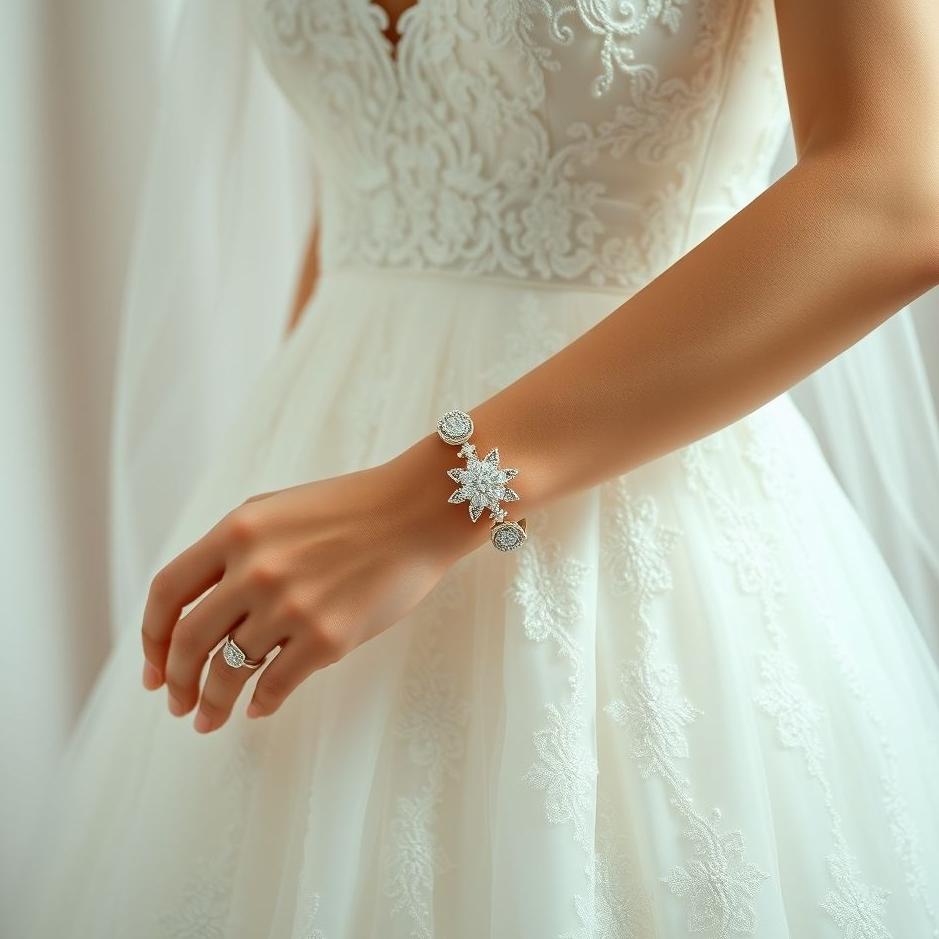 Dream : A wedding dress and bracelet in a dream