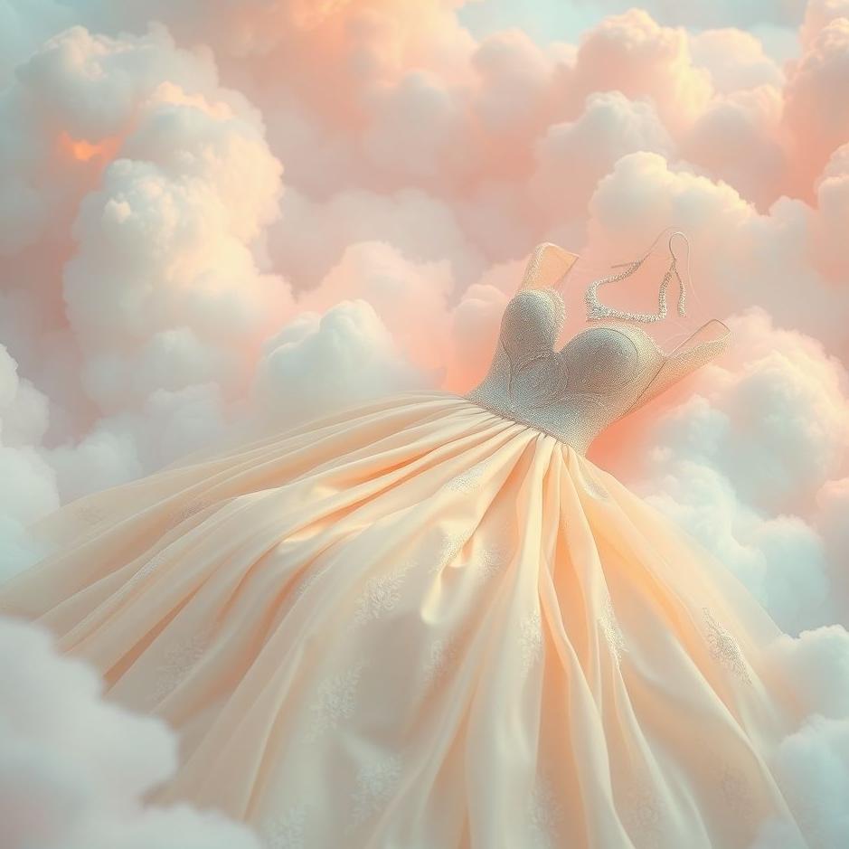 Dream : A wedding dress and jewelry in a dream