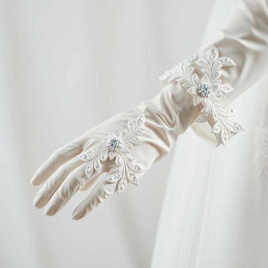 Dream : A wedding dress glove in a dream