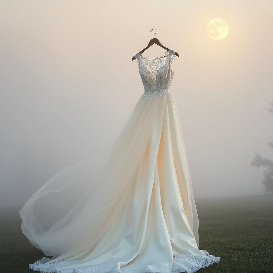 Dream : A wedding dress on your way home in a dream