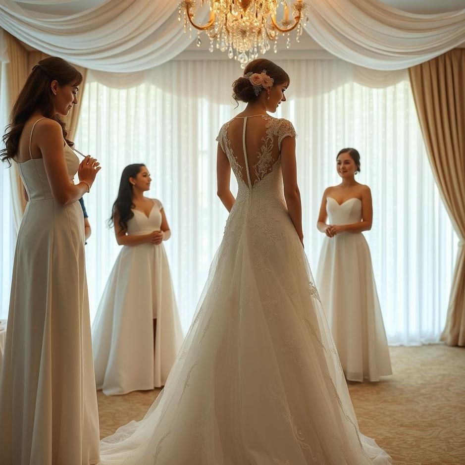 Dream : A wedding dress rehearsal in a dream