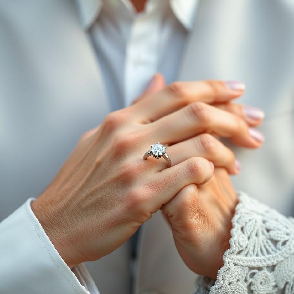 Dream : A wedding ring on a man in a dream