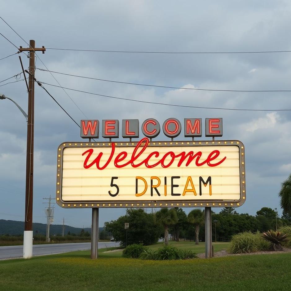 Dream Dictionary : A welcome sign in a dream
