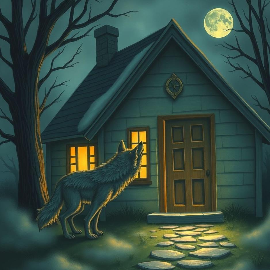 Dream : A wolf enter the house in a dream