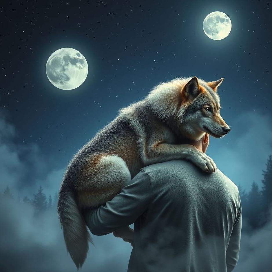 Dream Dictionary : A wolf on your spouse's back in your dream