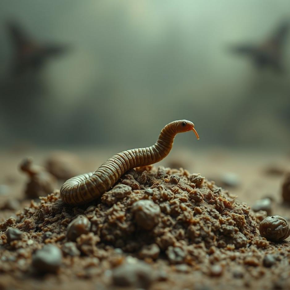 Dream Dictionary : A worm in human feces in a dream
