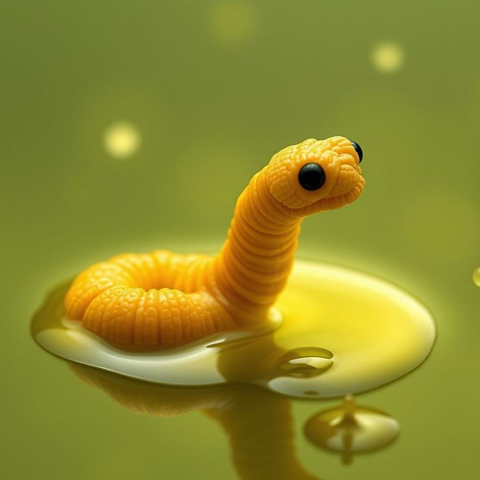Dream : A worm in urine in a dream