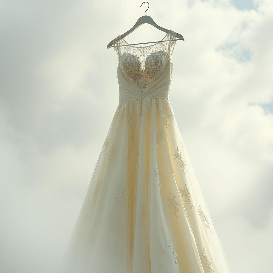 Dream : A worn wedding dress in a dream