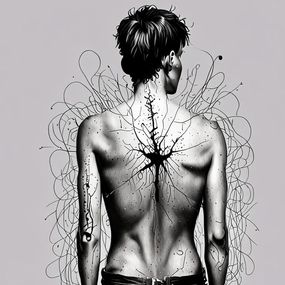 Dream : A wound on the back of a boy in a dream