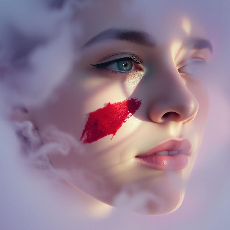 Dream : A wound on the face of your ex-lover in a dream