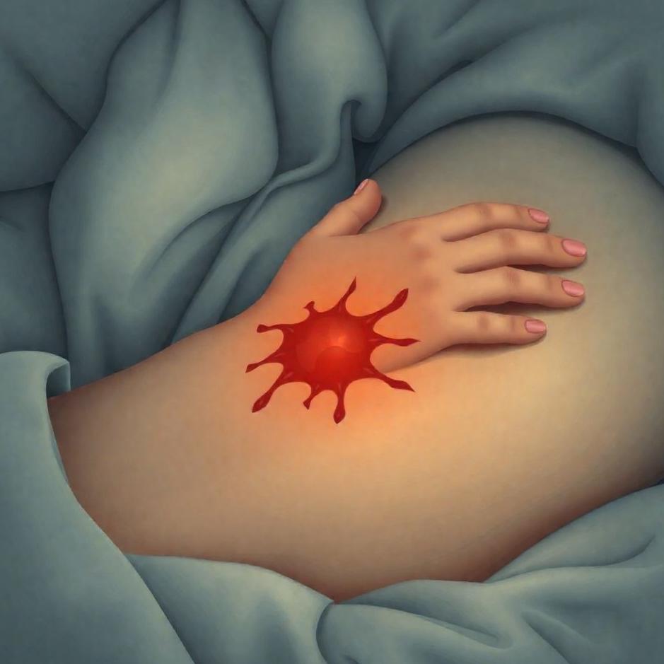 Dream : A wound on your spouse's body in a dream