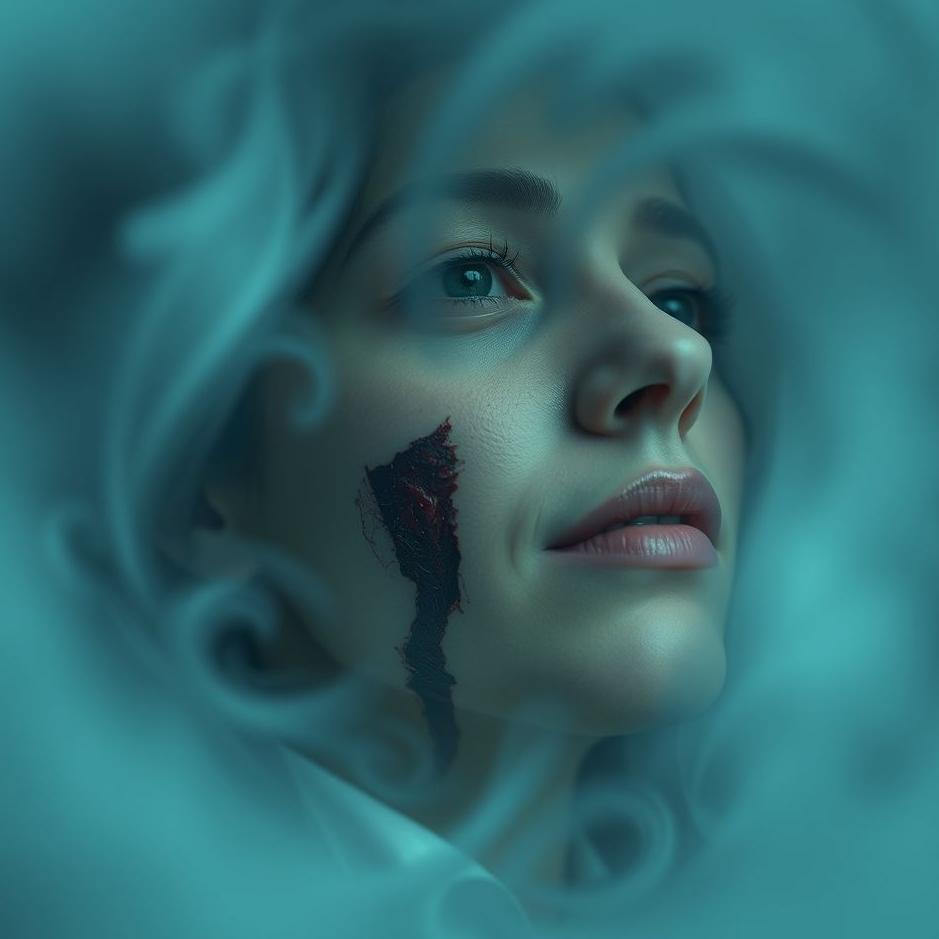 Dream : A wound on your wife's face in a dream