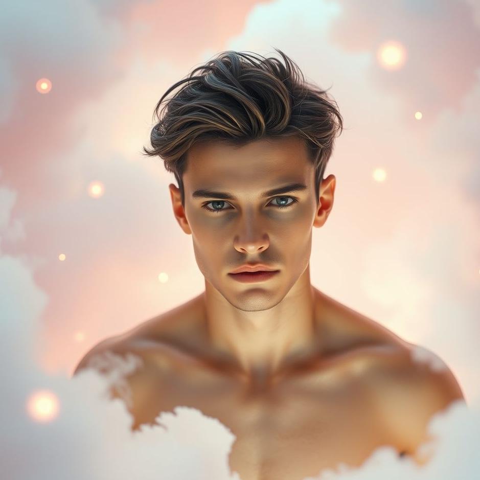 Dream : A young and handsome man in a dream