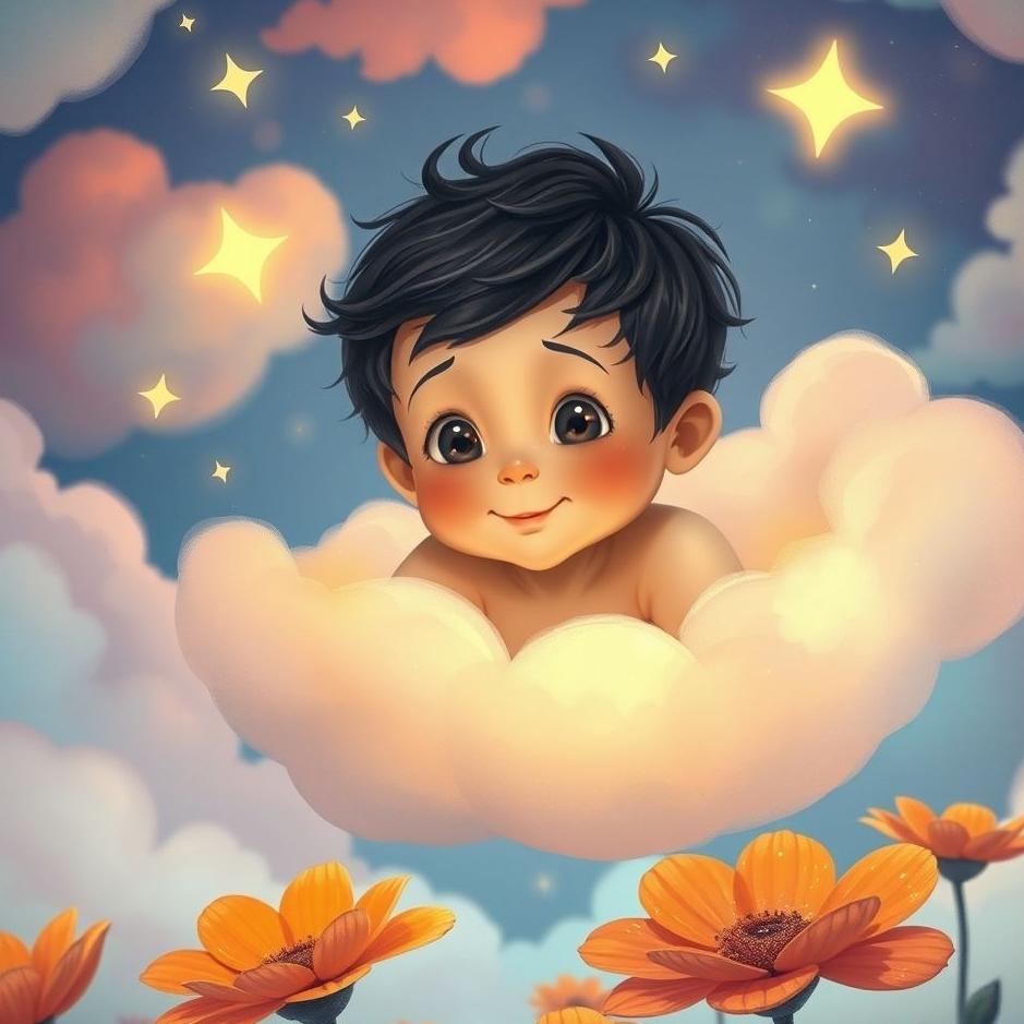 Dream : A young boy in a dream