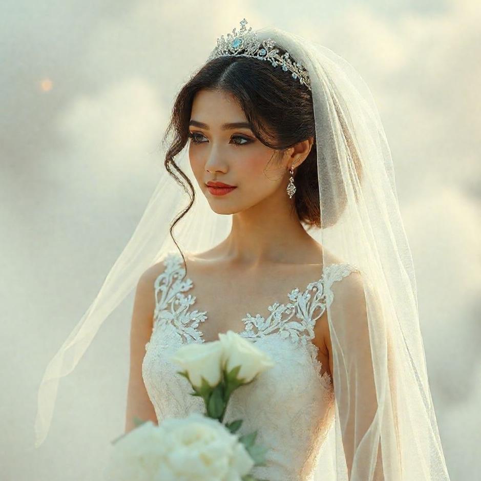 Dream : A young bride in a dream