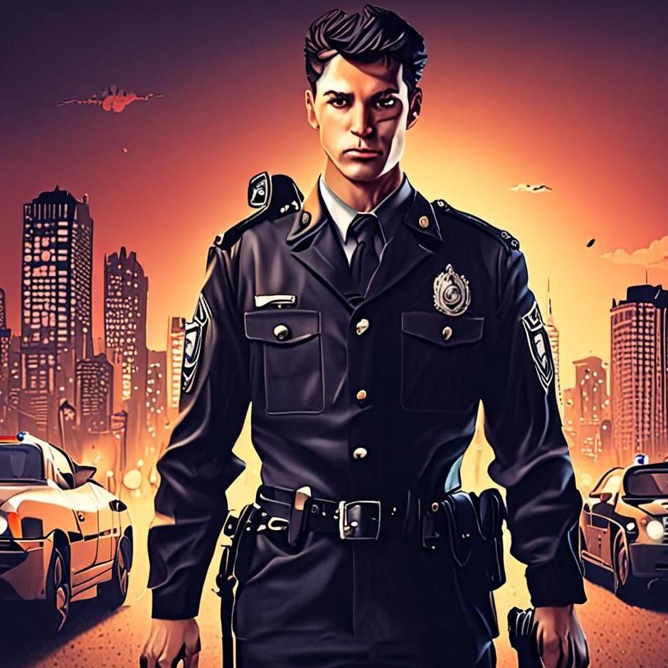 Dream : A young handsome policeman in a dream