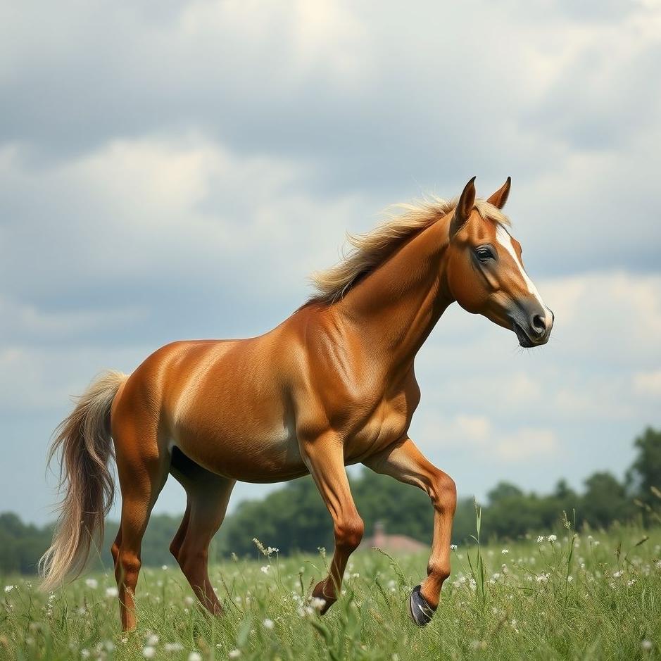 Dream : A young horse in a dream