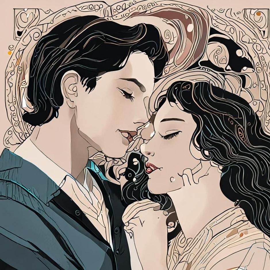 Dream : A young lover in a dream