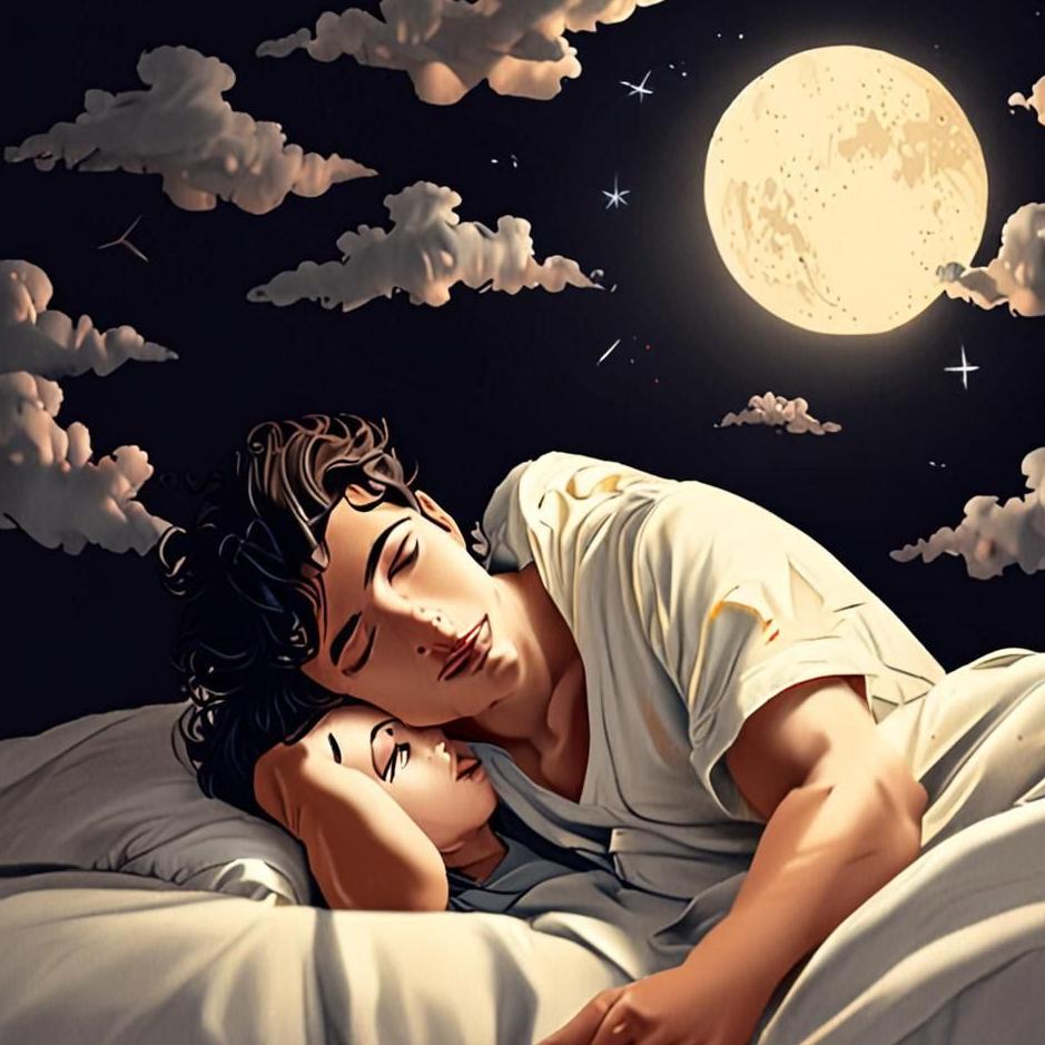 Dream : A young male lover in a dream