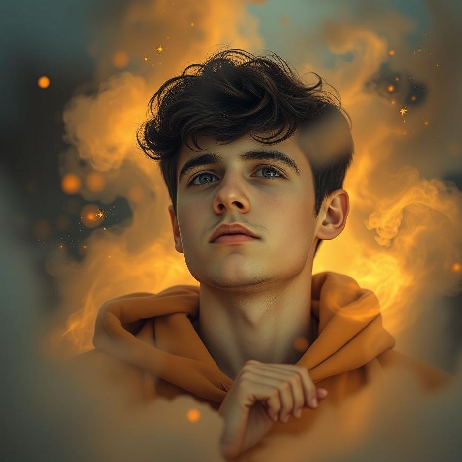 Dream : A young man aged in a dream