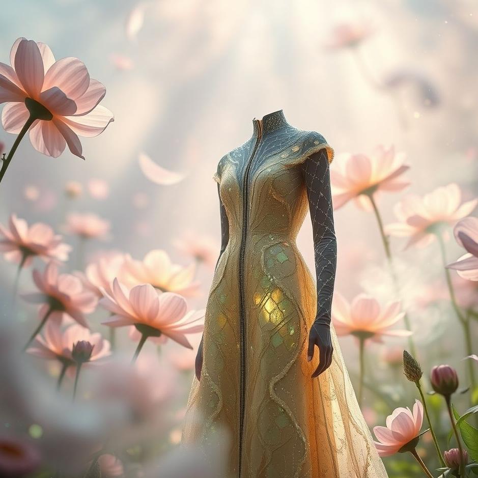 Dream : A zippered dress in a dream