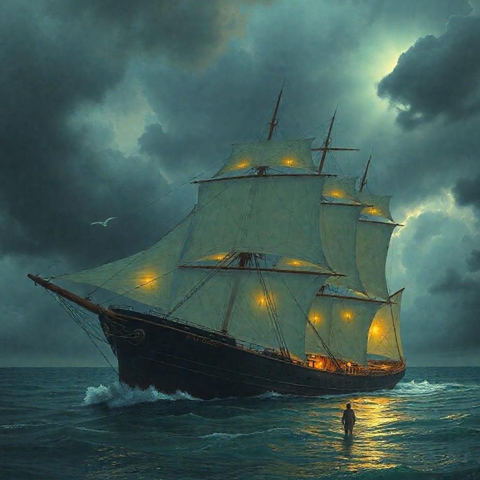 Dream : Abandoning the ship in a dream