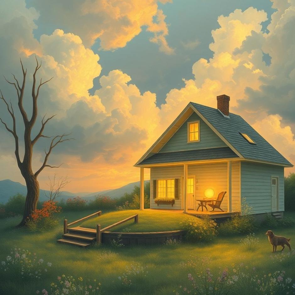 Dream : Abundance at home in a dream