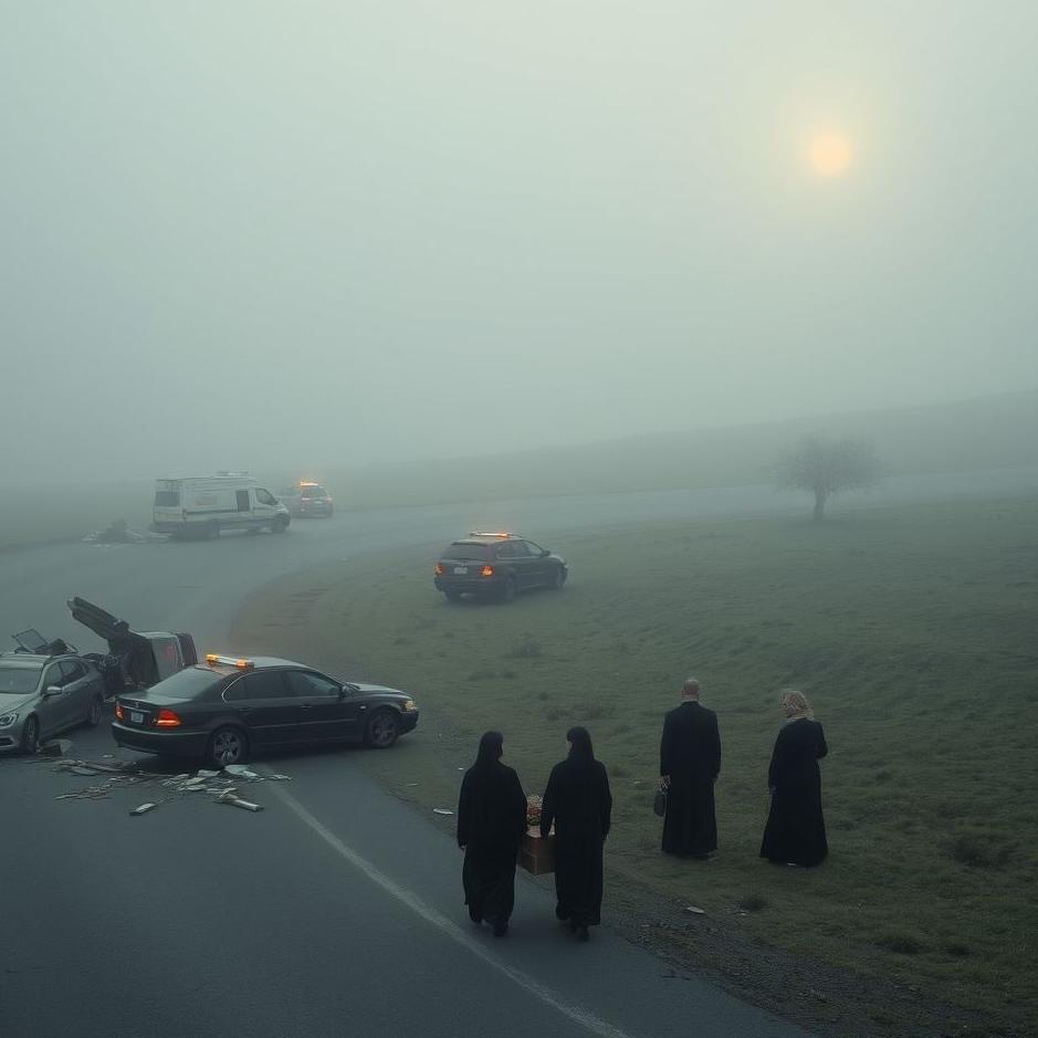 Dream : Accident and a funeral in a dream