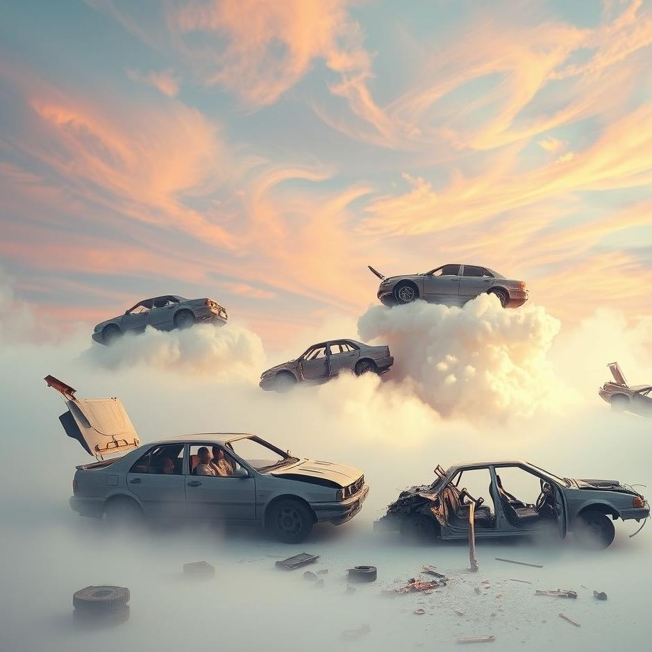 Dream : Accident scene in a dream