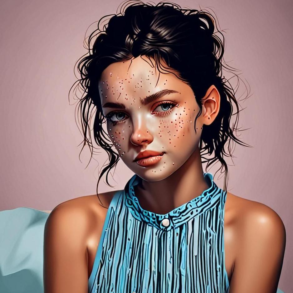 Dream : Acne on your daughter's body in a dream