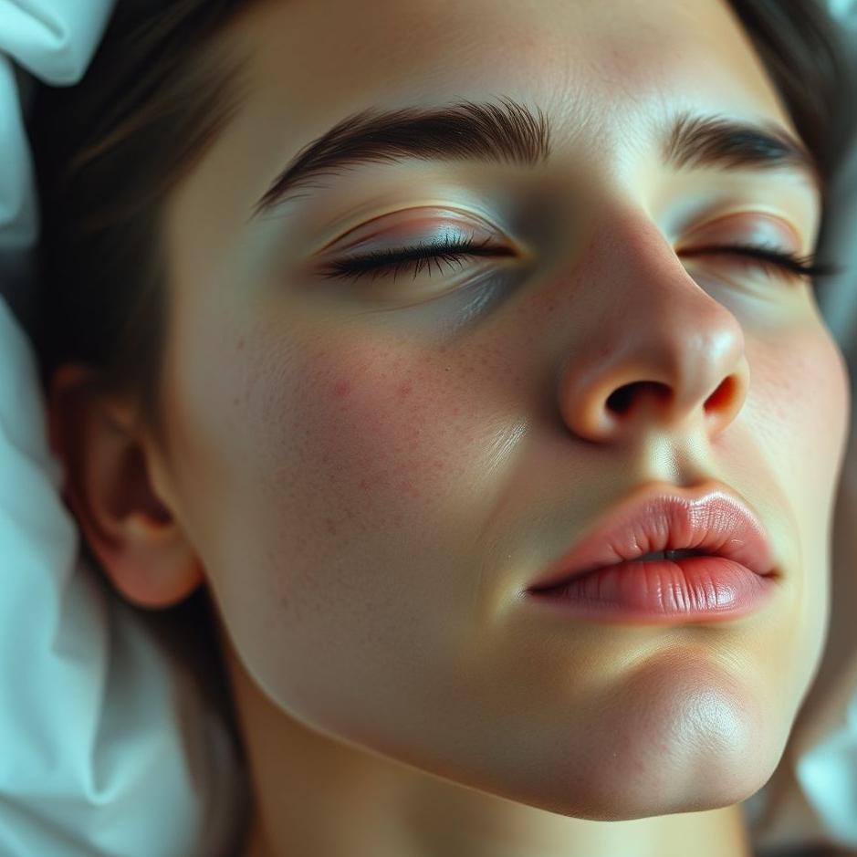 Dream : Acne on your face in a dream