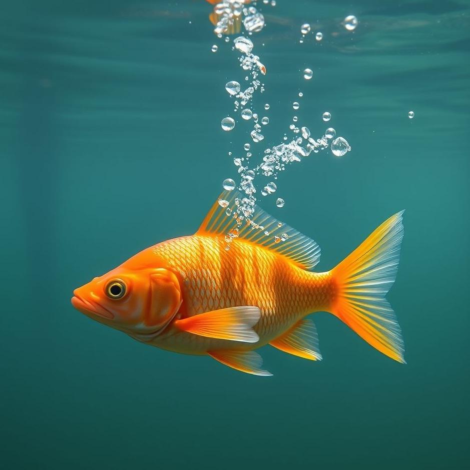Dream : Adding water to fish in a dream
