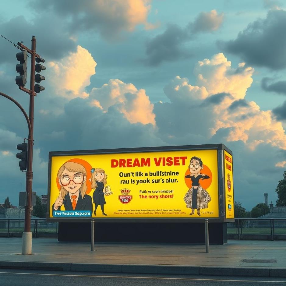 Dream : Advertiseing in a dream