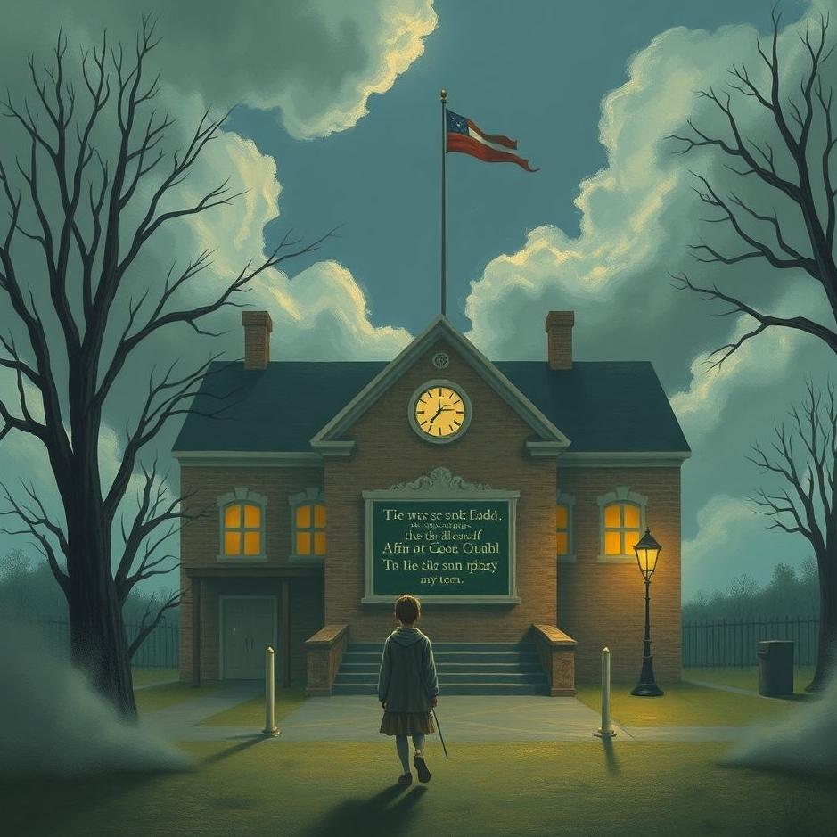 Dream : Afraid at school in a dream