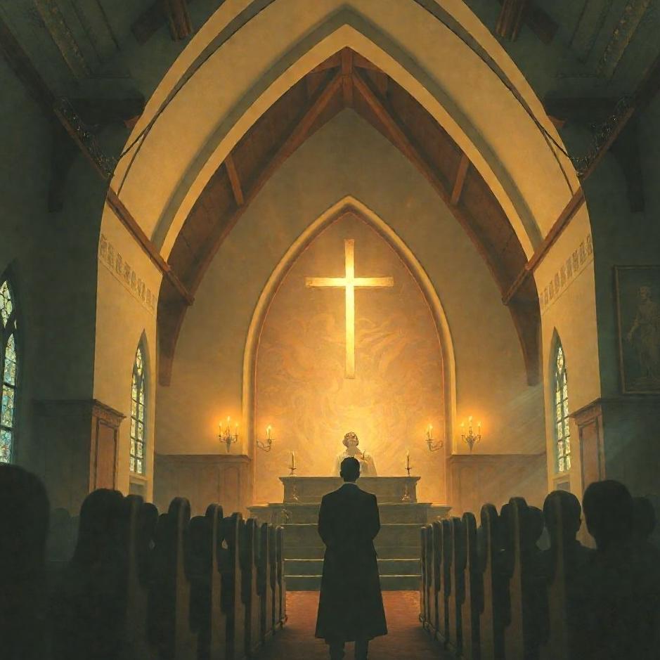 Dream : Afraid in a church in a dream