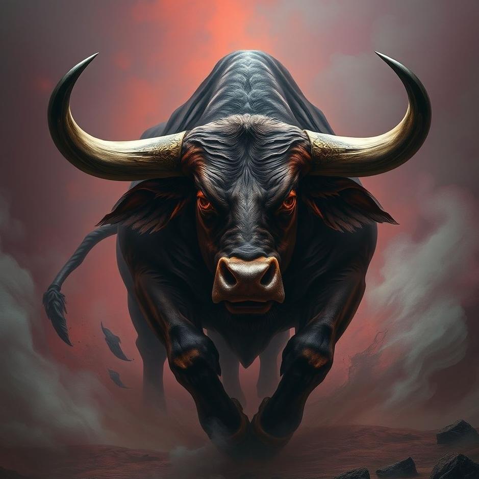Dream : Aggressive bull in a dream