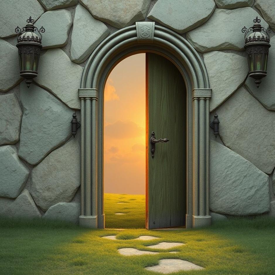 Dream : Ajar the door in a dream