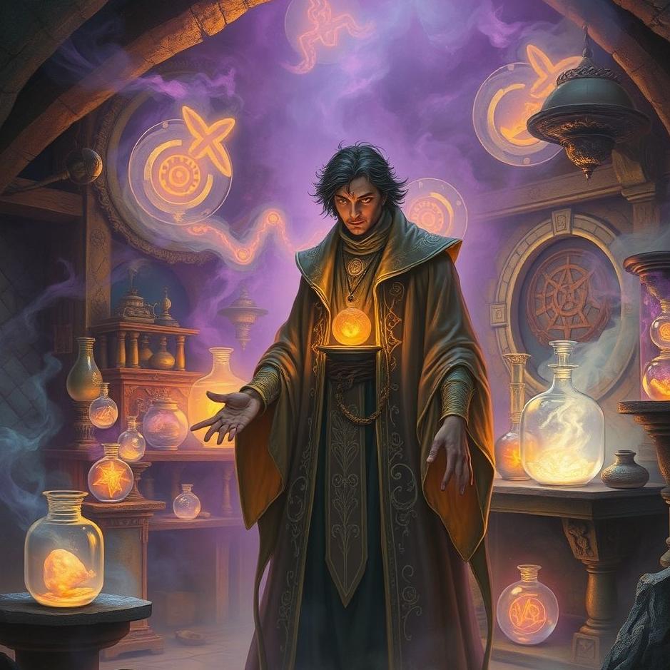 Dream : Alchemist in a dream