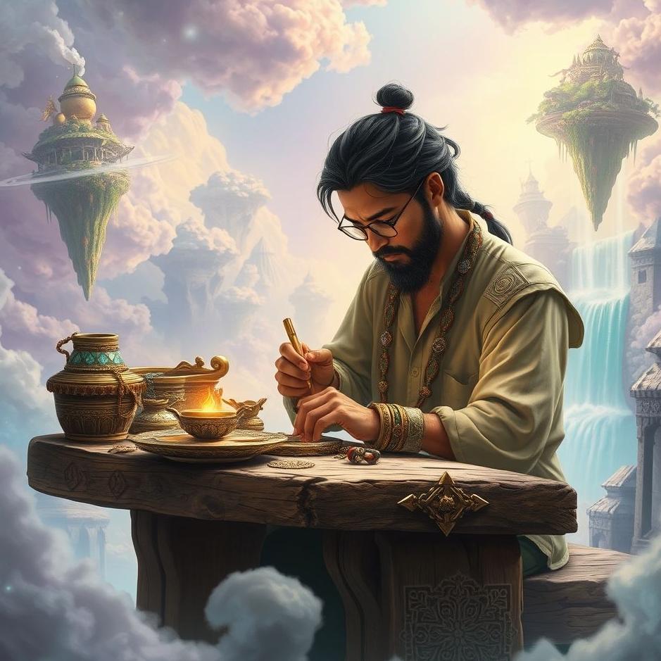 Dream : Amulet maker in a dream