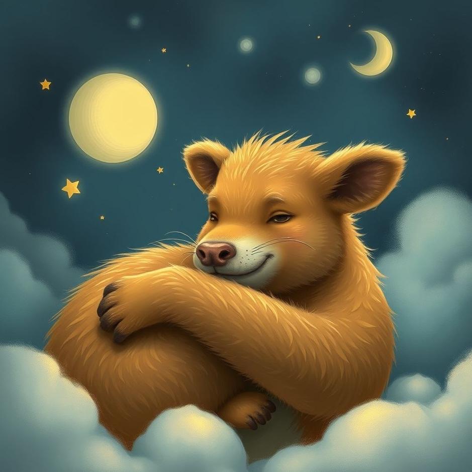 Dream : An animal being hugged in a dream