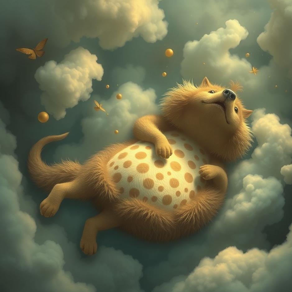 Dream : An animal belly in a dream