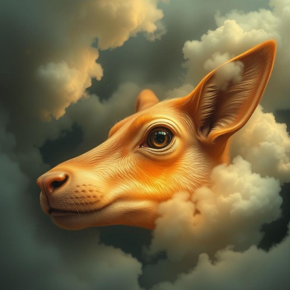 Dream : An animal breast in a dream