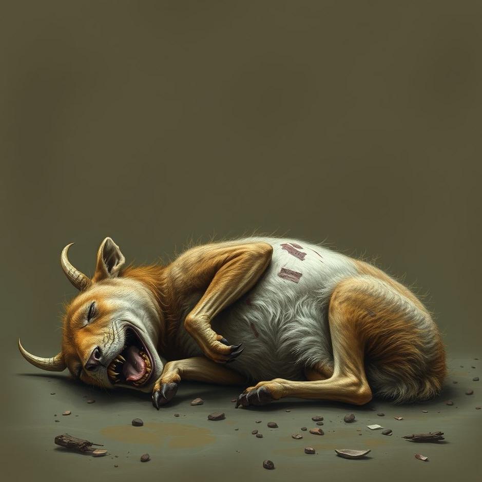 Dream : An animal dying 