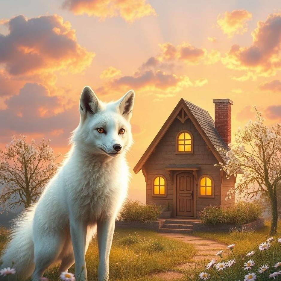 Dream : An animal in front of the house in a dream