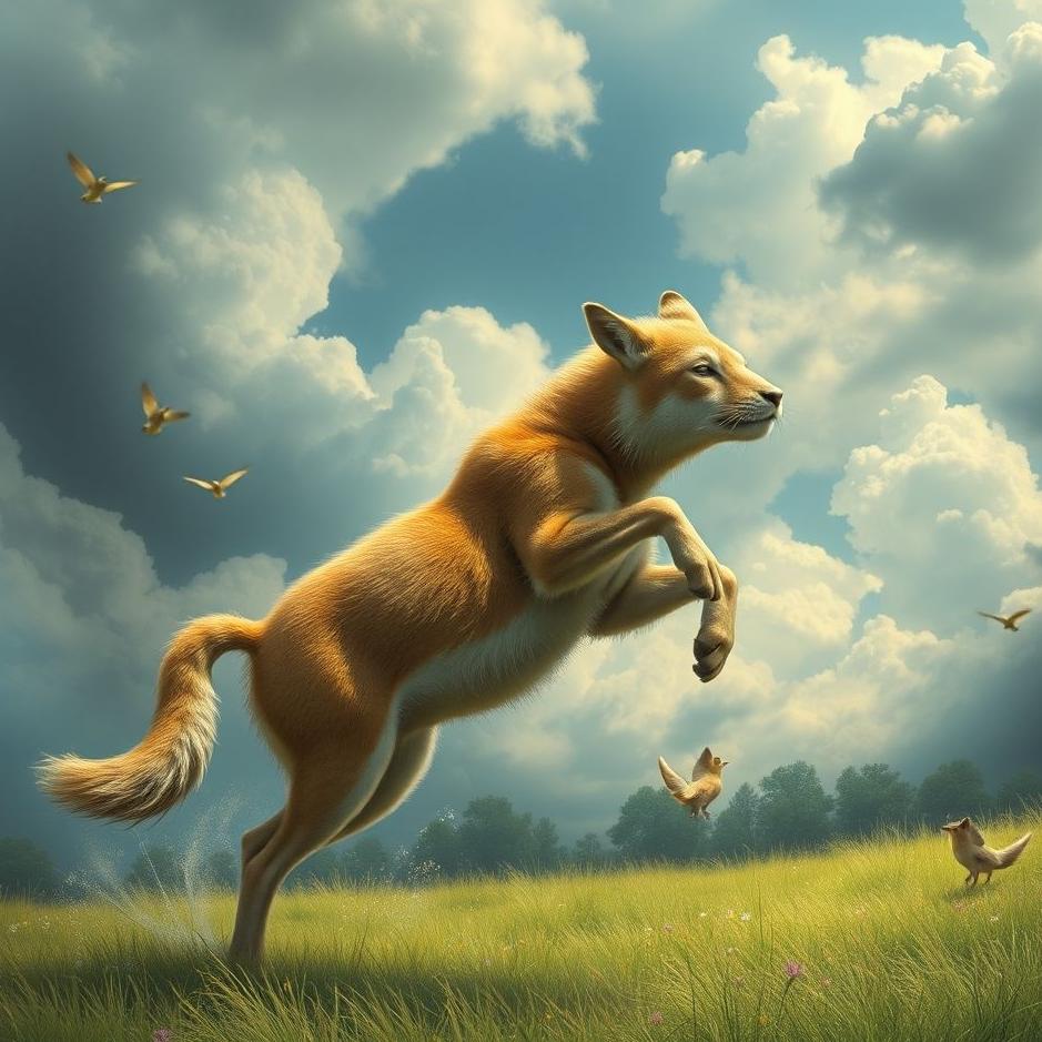 Dream : An animal kick in a dream