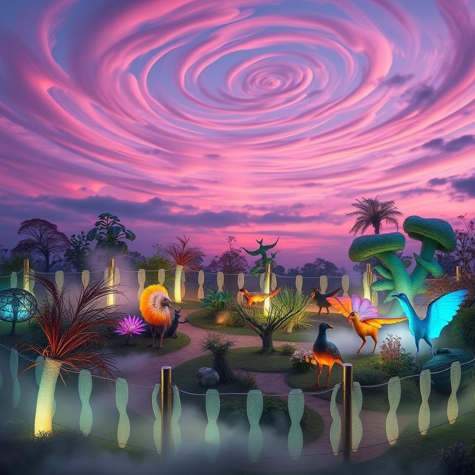 Dream : An animal pen in a dream