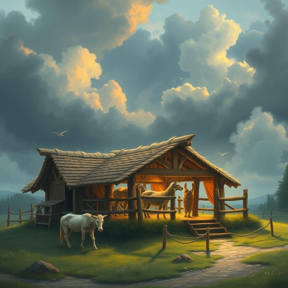 Dream : An animal stable in a dream